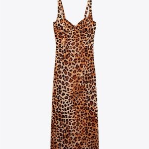 Zara Animal Print Dress
